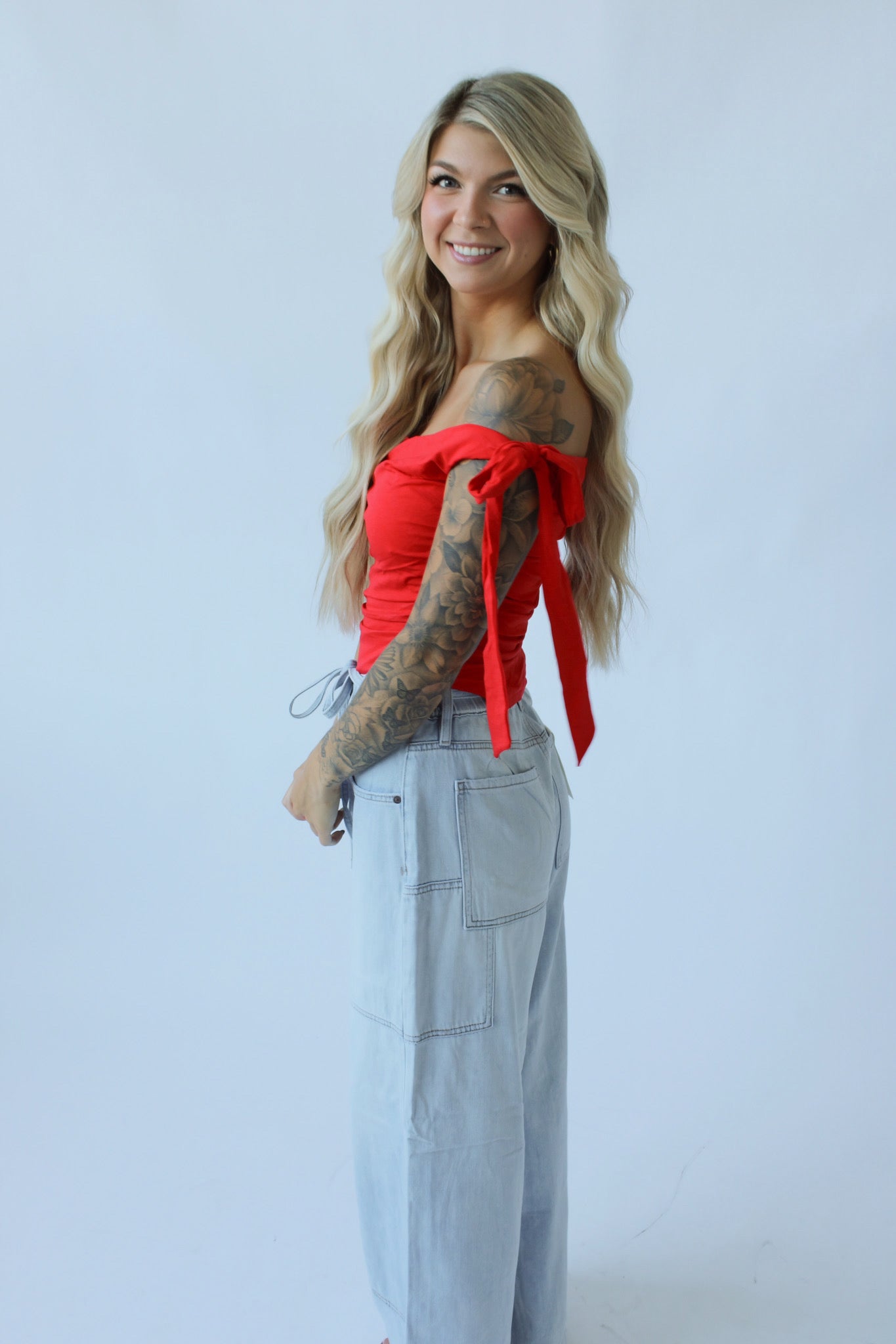 Coming Soon! Scarlett One-Shoulder Top