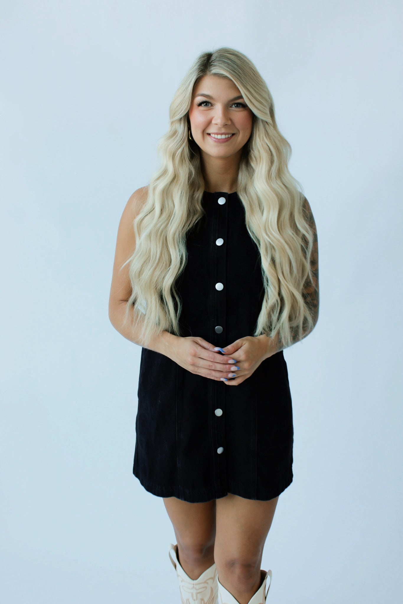 Coming Soon! Midnight Oversized Denim Dress š¤