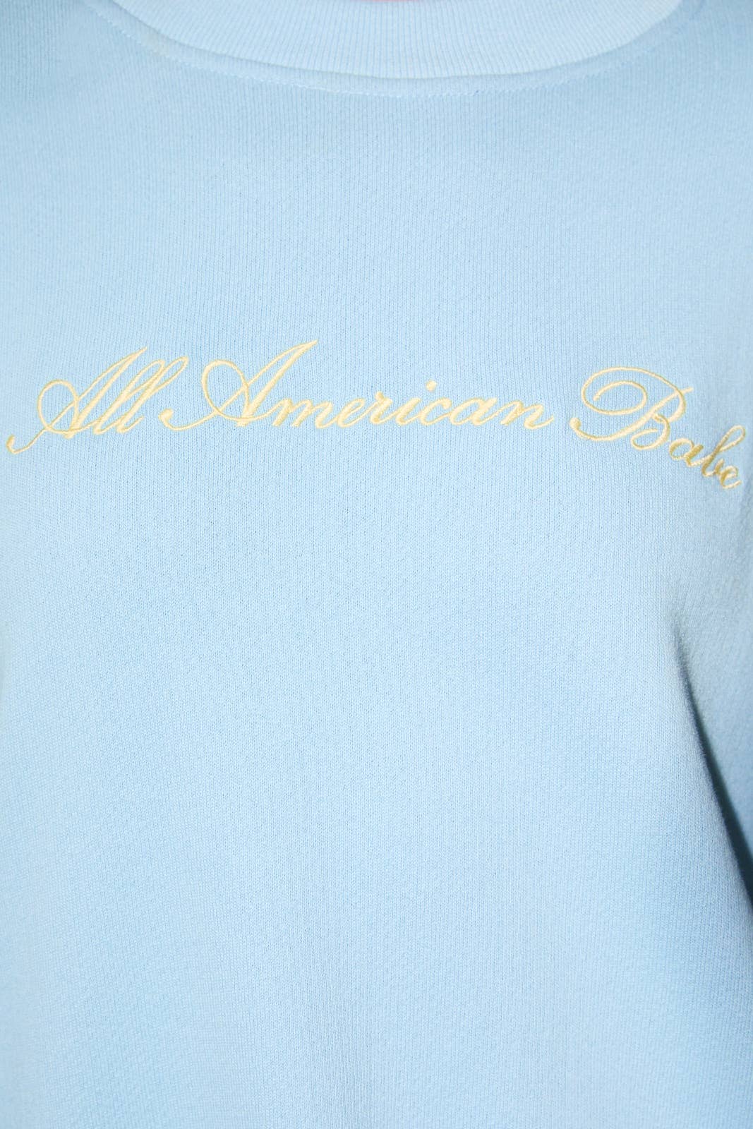 All American Babe Oversized Crewneck 🩵