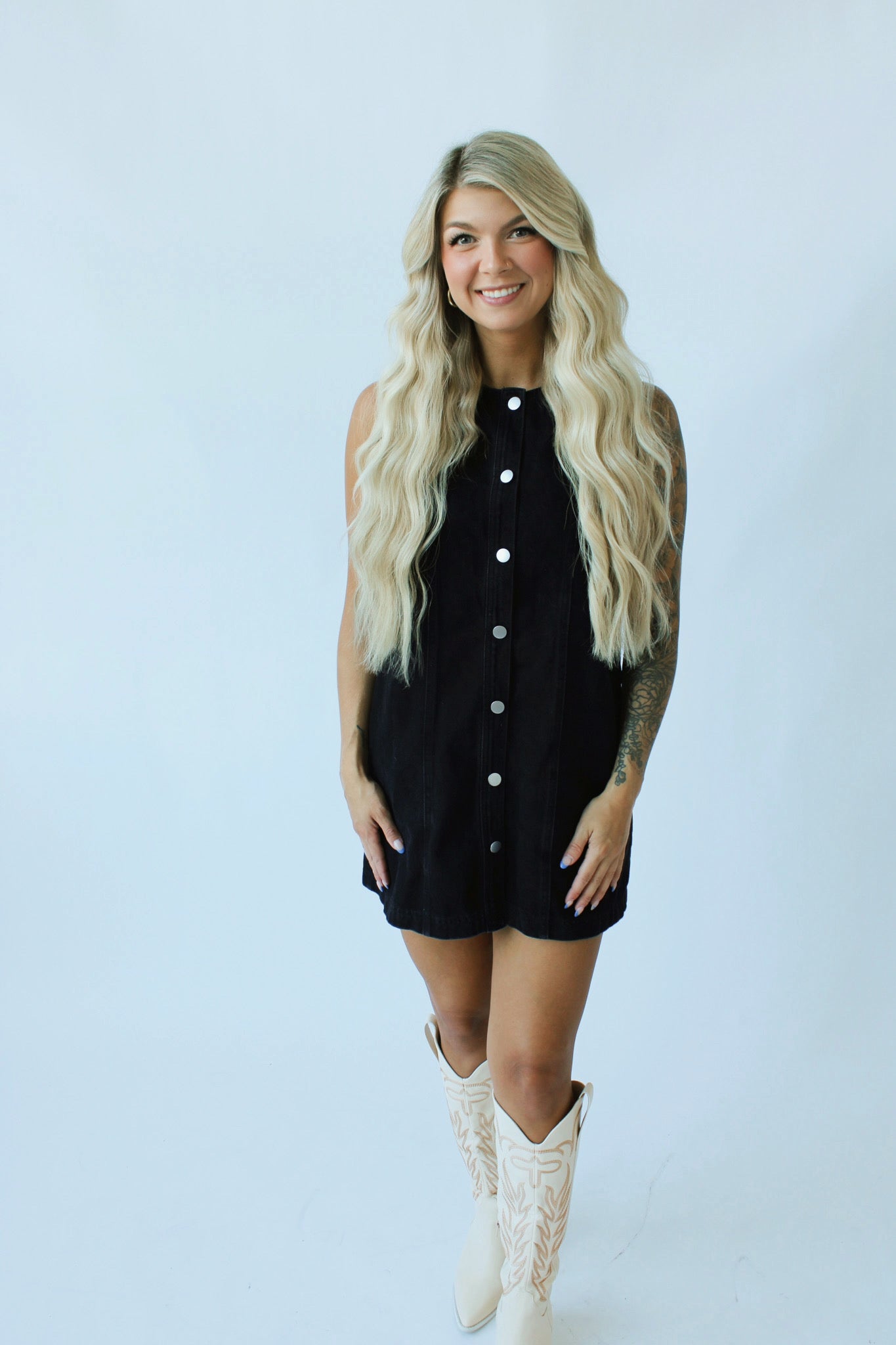 Coming Soon! Midnight Oversized Denim Dress 🖤