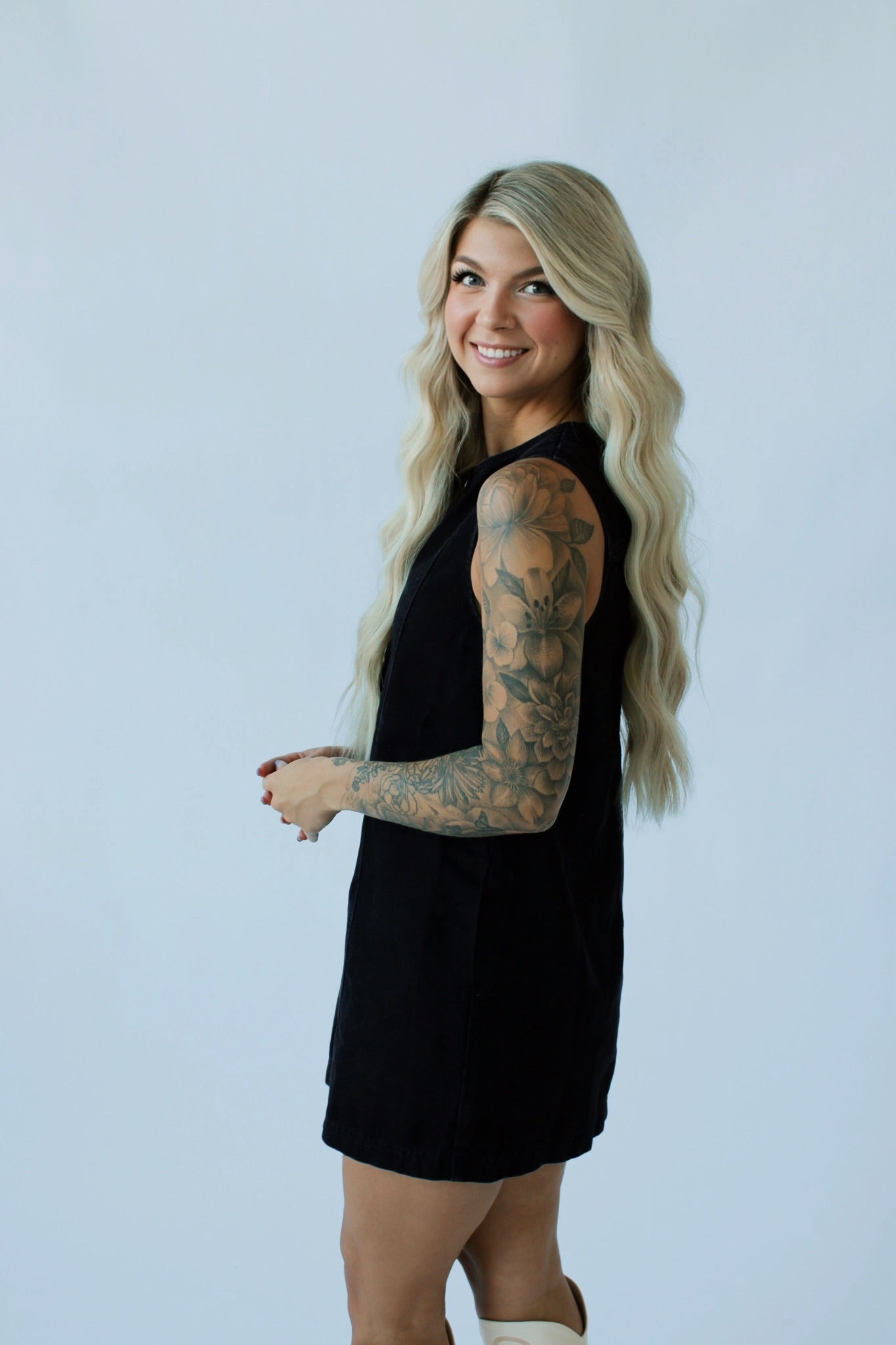 Coming Soon! Midnight Oversized Denim Dress 🖤