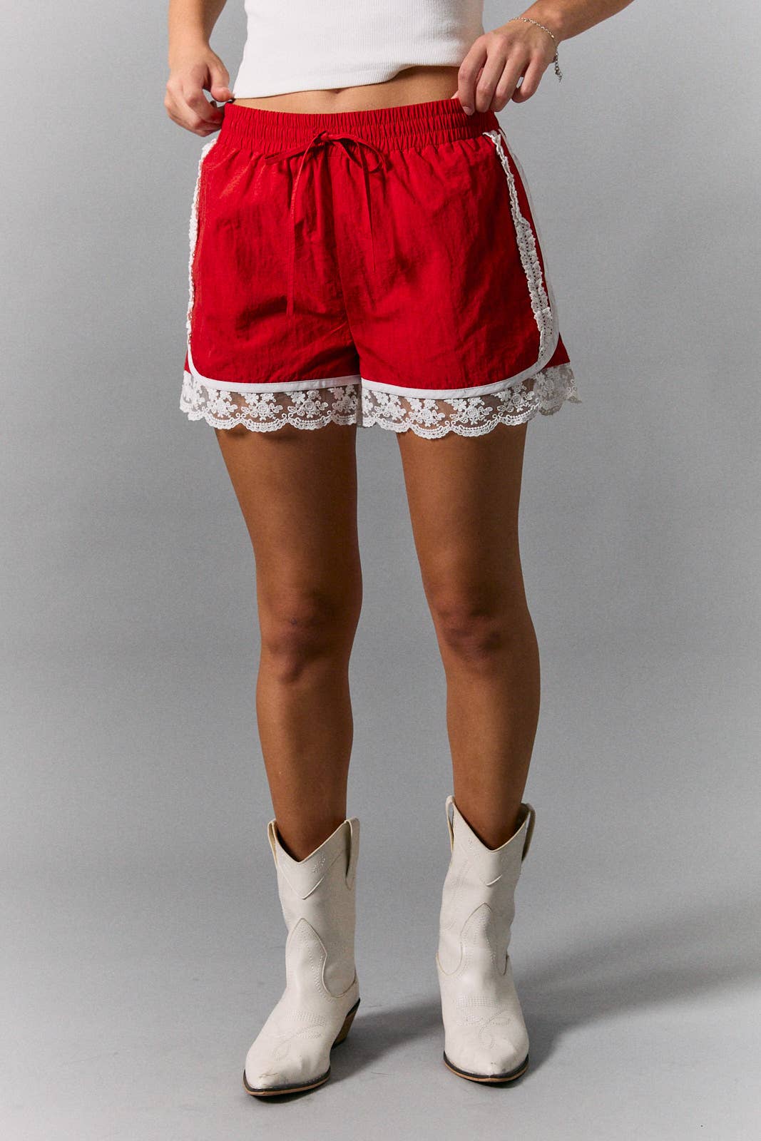 Cherry Blossom Track Shorts 🍒