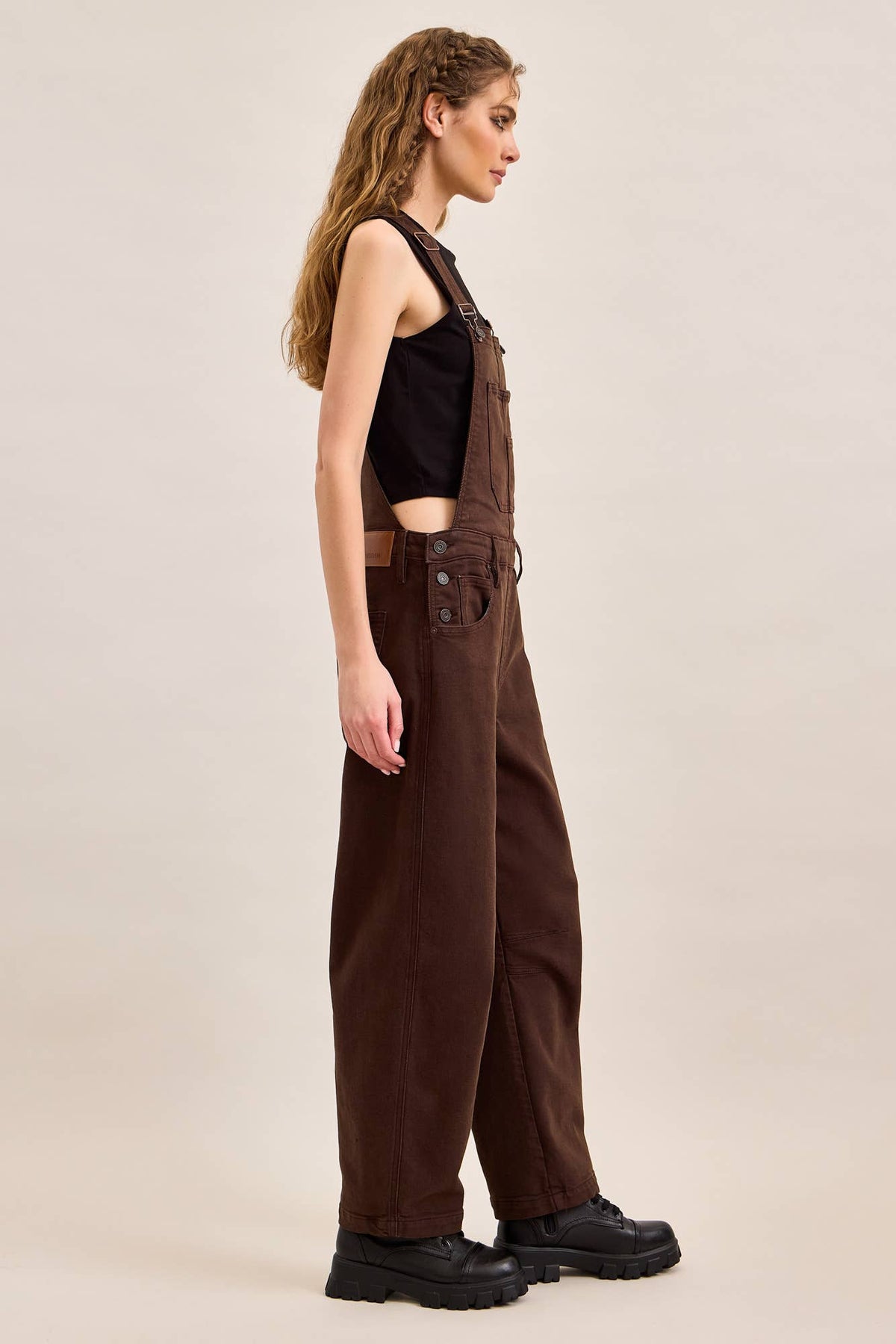 Espresso Barrel Overalls