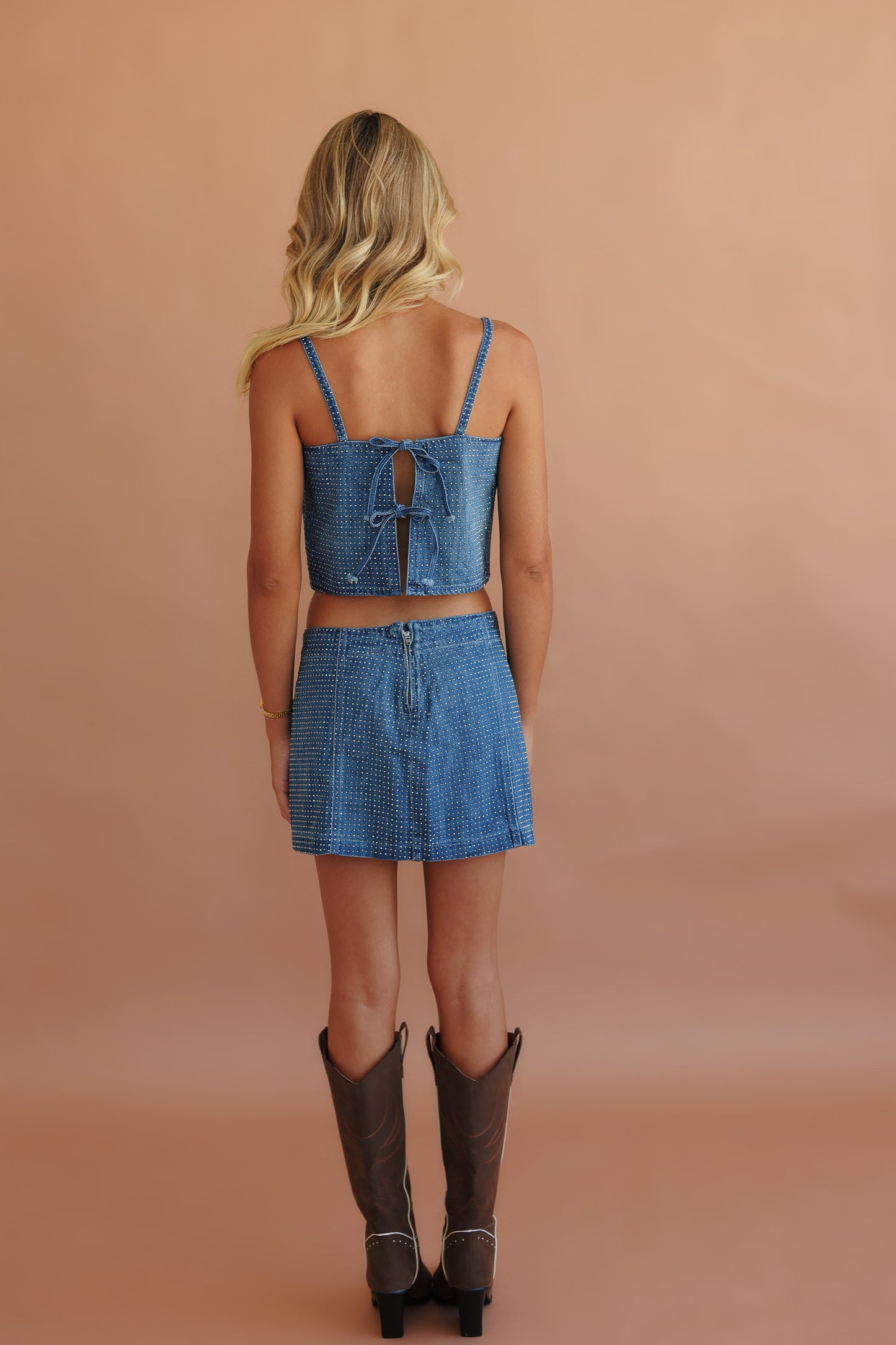 Rhinestone Rebel Skirt