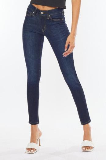 Mid Rise Basic Super Skinny Jeans