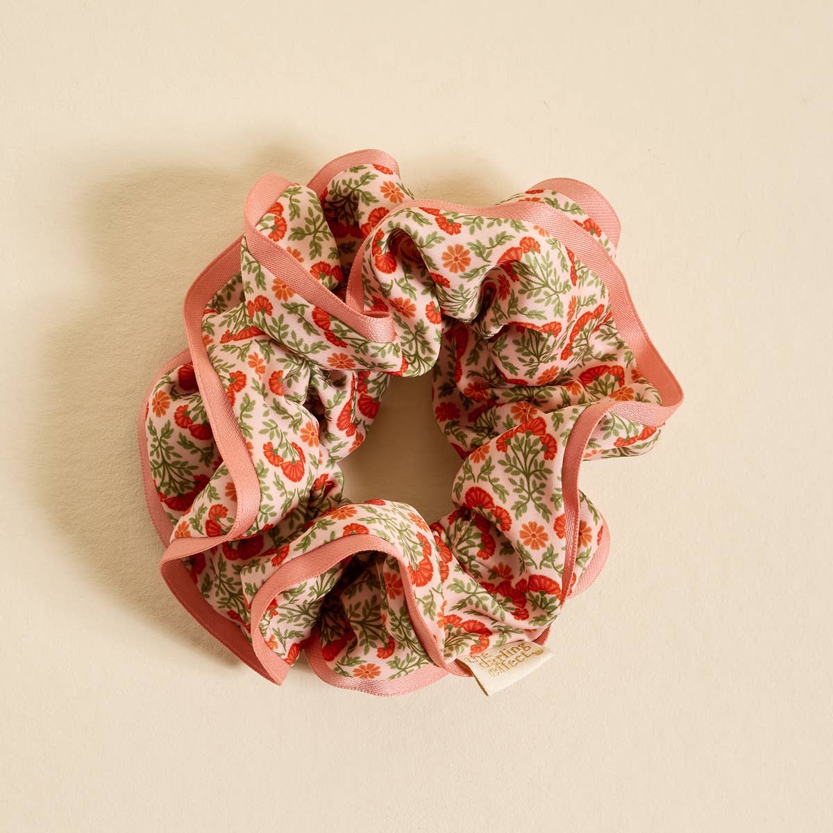 Ruffle Up Scrunchie - Everbloom Dusty Rose