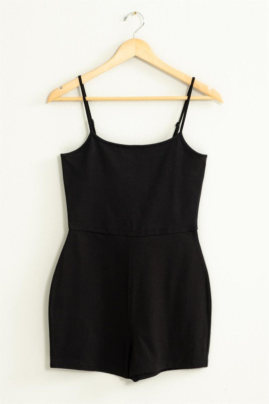 Love me Fitted Sleeveless Romper