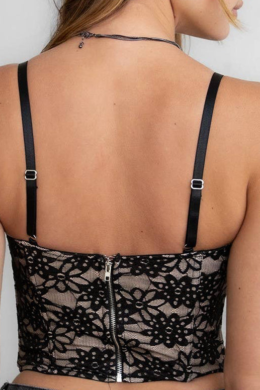 Coming Soon! The Delilah Lace Corset Top