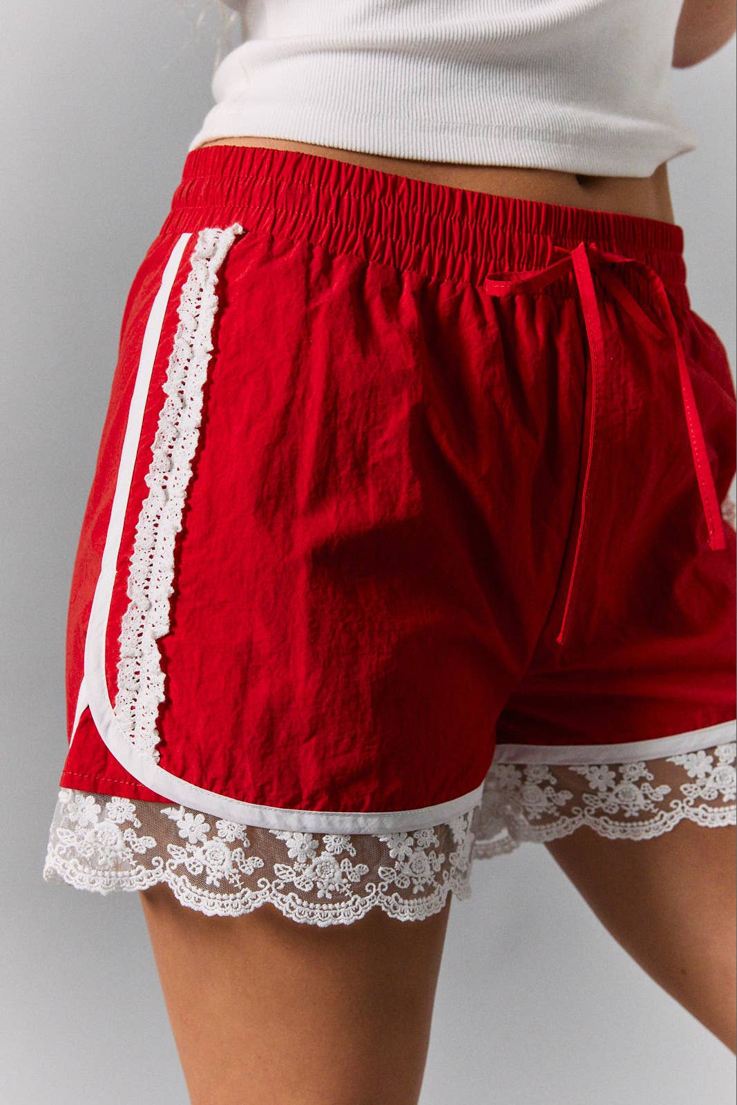 Cherry Blossom Track Shorts 🍒