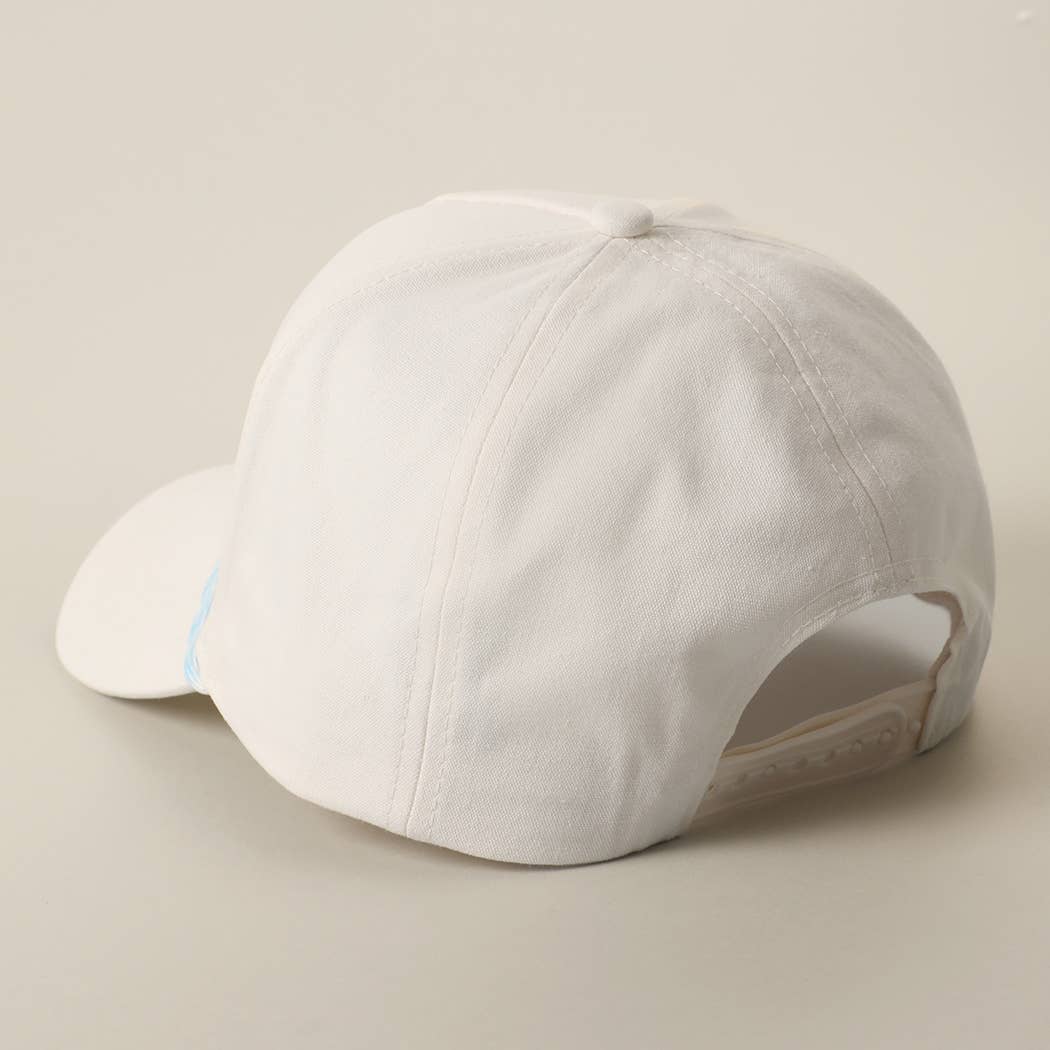USA Gingham Rope Trucker Hat 🇺🇸