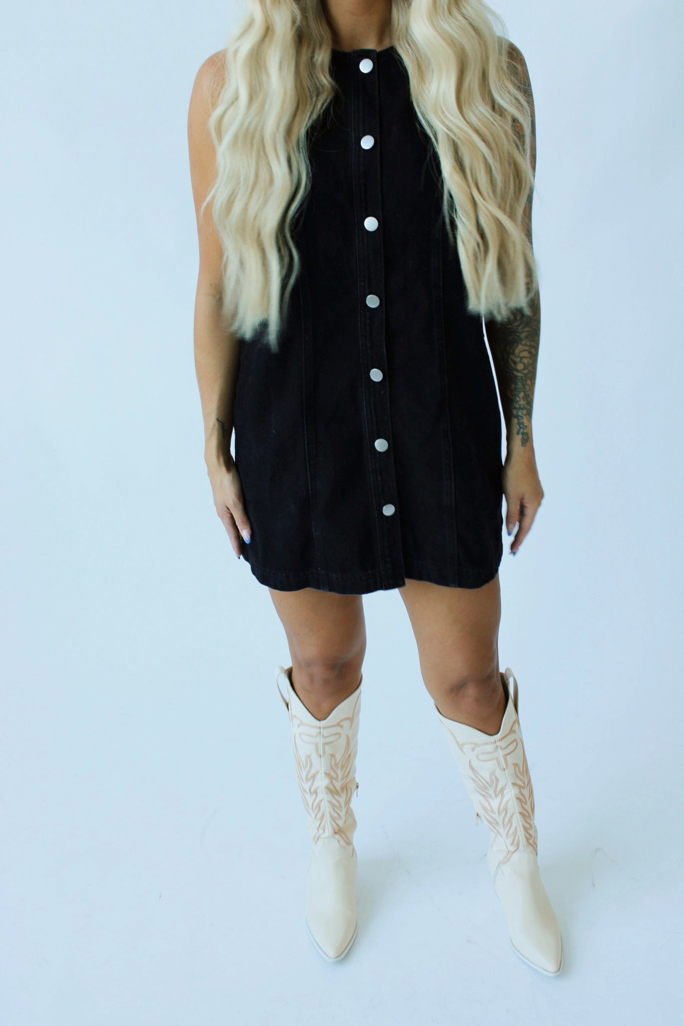 Coming Soon! Midnight Oversized Denim Dress 🖤