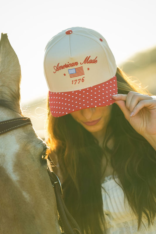 American Made Two Tone Trucker Hat