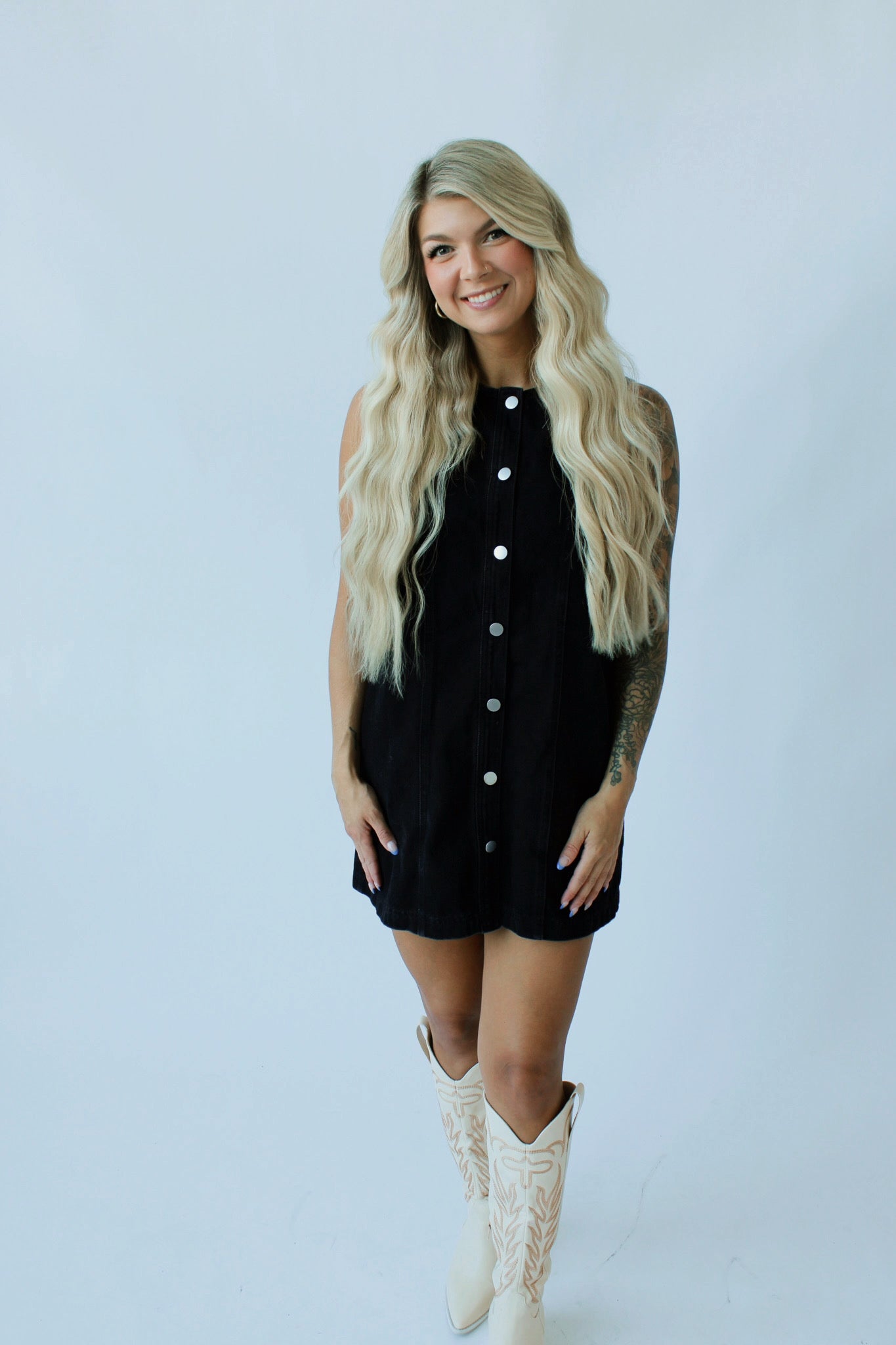 Coming Soon! Midnight Oversized Denim Dress 🖤