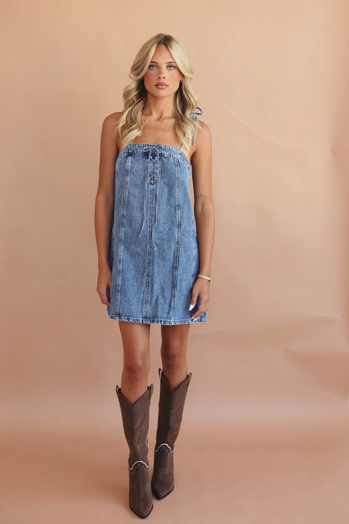 Rodeo Romance Denim Mini