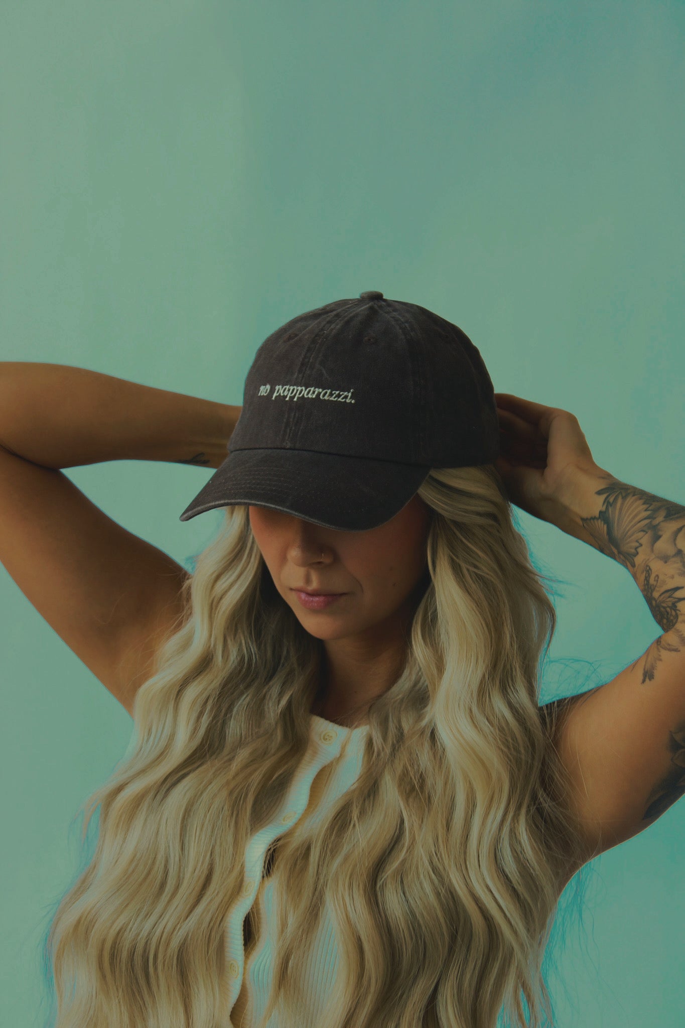No Papparazzi Dad Hat