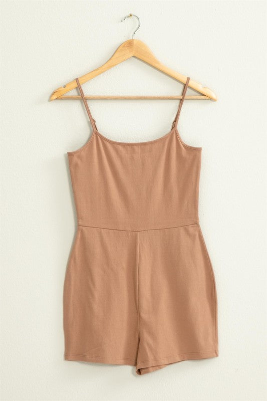 Love me Fitted Sleeveless Romper