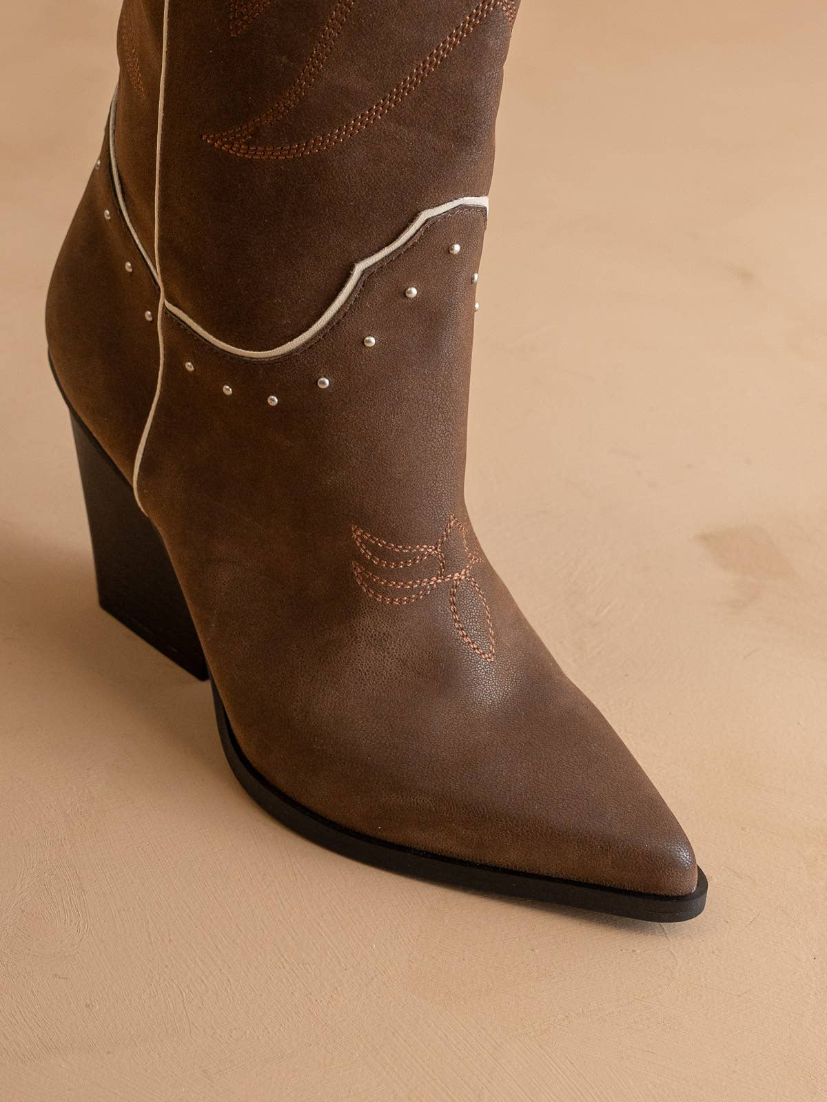 The Ashton Coffee Cowboy Boots